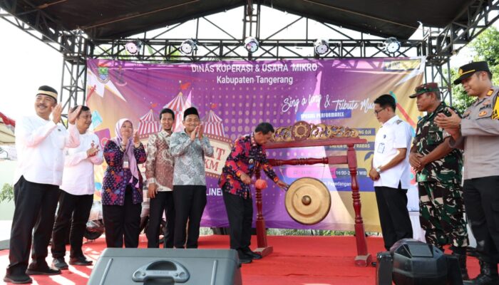 Bupati Tangerang Buka Gema Rakyat Festival UMKM, Dorong Pertumbuhan Ekonomi Masyarakat