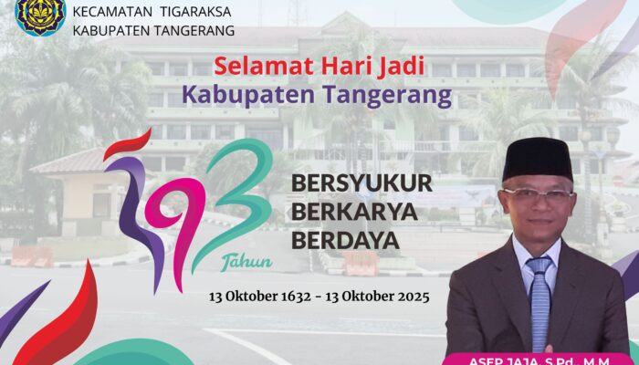 SMPN 3 Tigaraksa Ucapkan Selamat Hari Jadi ke-393 Kabupaten Tangerang