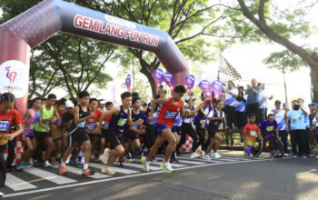 Ribuan Warga Meriahkan Gemilang Fun Run 5K, Warnai HUT ke-393 Kabupaten Tangerang