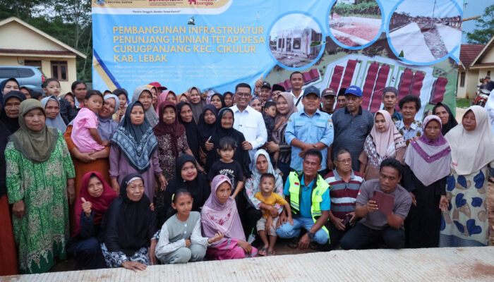 Program Bang Andra Dorong Desa Sejahtera, Gubernur Tinjau Progres Pembangunan di Lebak
