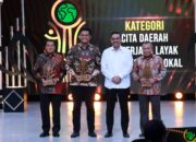 Bupati Tangerang Raih Apresiasi Cita Daerah dari Kompas TV untuk Kategori Pekerjaan Layak dan Ekonomi Lokal