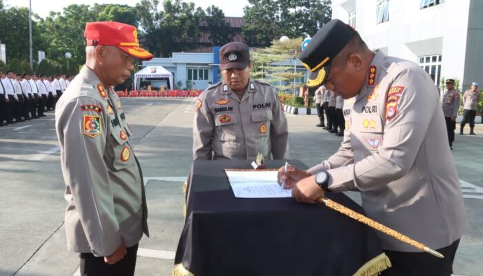 53 Siswa Diktukba SPN Polda Banten Jalani Latihan Kerja di Polresta Tangerang