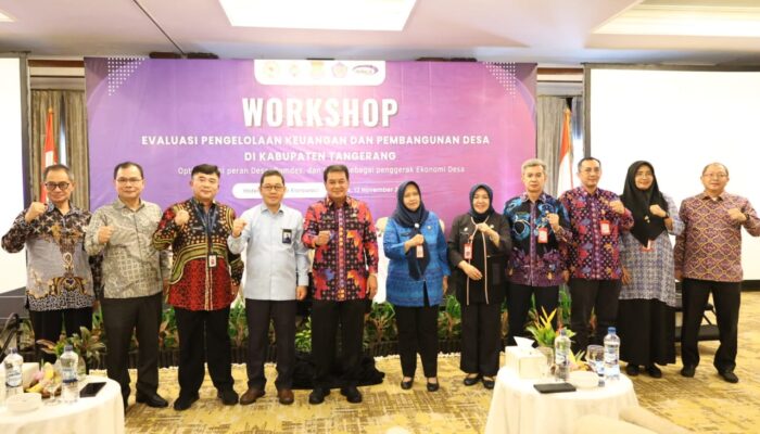 Pemkab Tangerang Gelar Workshop Pengelolaan Keuangan Desa, Bupati Dorong Desa Jadi Penggerak Ekonomi Daerah