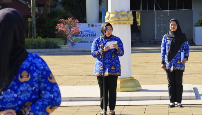 Wabup Intan Getarkan Apel Nasional: ASN Harus Disiplin, Responsif, dan Melayani Tanpa Ribet