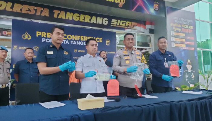 Polresta Tangerang Ringkus Komplotan Curanmor Bersenjata Api, Pistol Rakitan Sempat Ditarik Pelatuk