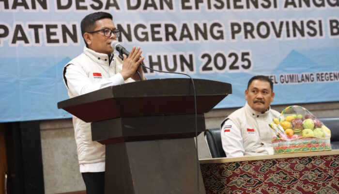 Gubernur Andra Soni Tekankan Akuntabilitas dan Transparansi Pemerintahan Desa