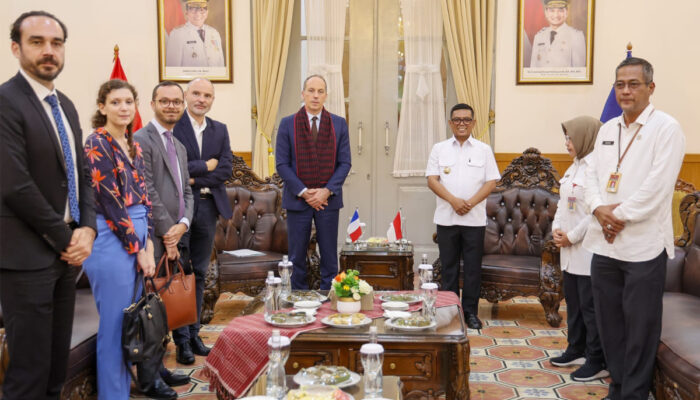 Gubernur Andra Soni Sambut Kolaborasi Industri dan Pariwisata dari Dubes Prancis