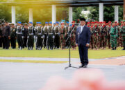 Gubernur Andra Soni Pimpin Upacara Hari Pahlawan di TMP Ciceri Kota Serang