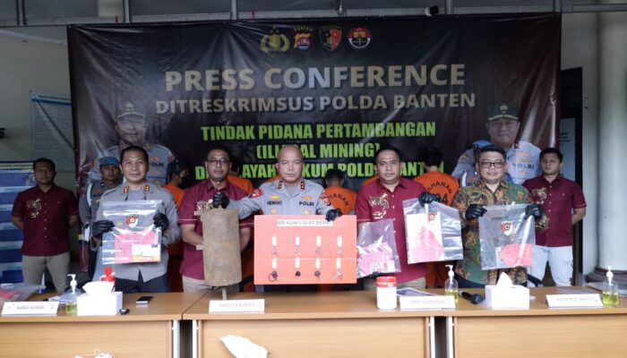 Kapolda Banten: Tidak Ada Ruang Bagi Pertambangan Ilegal di Banten