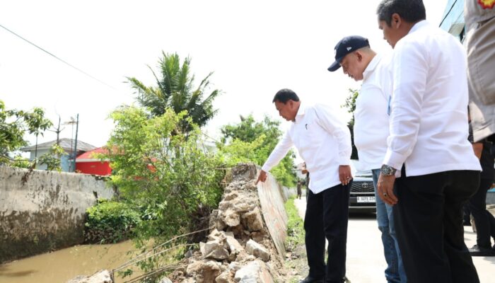 Tanggul Jebol di Mustika Tigaraksa, Bupati Tangerang Lakukan Peninjauan Langsung dan Instruksikan Penanganan Cepat