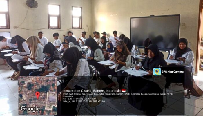 PKBM Merah Putih Cisoka Laksanakan Sumatif, Kepala PKBM Ajak Siswa Tingkatkan Semangat Belajar