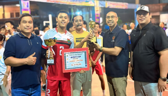 Kelapa Dua Kembali Berjaya di Bupati Cup 2025, Raih Emas Voli Putra dan Perunggu Putri