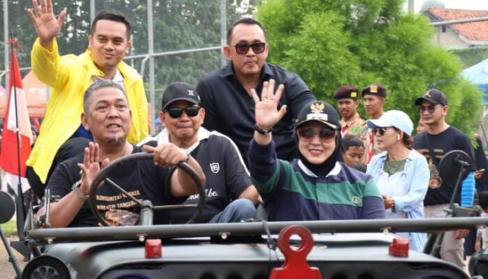 Wabup Intan Luncurkan City Tour Komunitas Wisata Kreatif Tangerang di Kelapa Dua