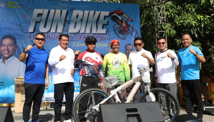 Bupati Tangerang dan Gubernur Banten Lepas Fun Bike Kolaborasi Gemilang di Mauk