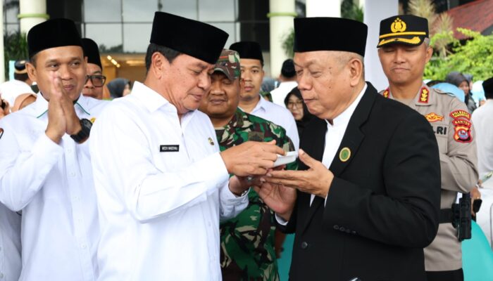 Bupati Maesyal Rasyid Pimpin Upacara HAB ke-80 Kemenag RI di Kabupaten Tangerang