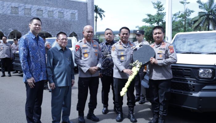 Polda Banten Terima Hibah Kendaraan Operasional Pamapta, Perkuat Responsivitas Pelayanan Kepolisian