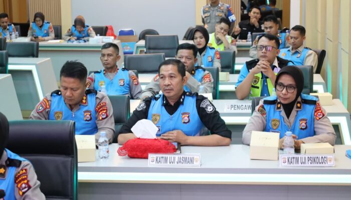 Polda Banten Ikuti Sidang Menuju Rikkes Tahap II Penerimaan SIPSS T.A. 2026