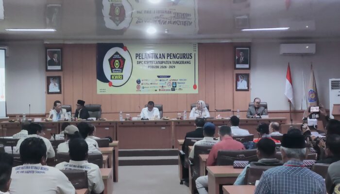 Pengurus DPC KWRI Kabupaten Tangerang Periode 2026–2029 Resmi Dilantik