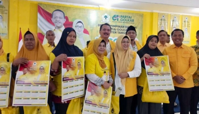 Golkar Peduli, DPD II Golkar Kabupaten Tangerang Salurkan 1.000 Paket Sembako