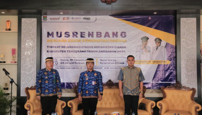 Strategis! Musrenbang Kelurahan Cisauk Kunci Arah Pembangunan Tangerang 2027