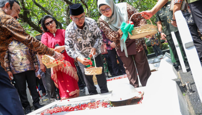 Wabup Intan Hadiri Hari Bakti Taruna ke-80, Kobarkan Semangat Peristiwa Lengkong di TMP Taruna