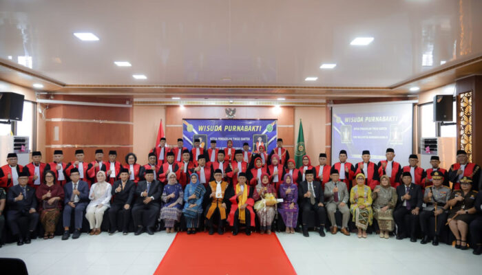 Wagub Banten Apresiasi Pengabdian Ketua Pengadilan Tinggi Banten yang Purnabakti