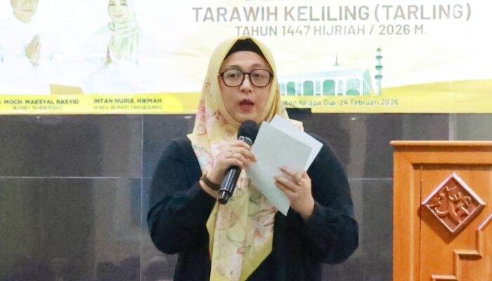 Wabup Intan Gaungkan Masjid sebagai Benteng Moral Generasi, Ajak Warga Tangerang Jaga Keamanan Lingkungan
