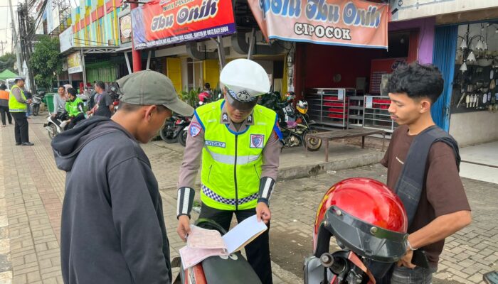 Hari Kedua Operasi Maung 2026, Polda Banten Fokus Bangun Kesadaran Tertib Lalu Lintas