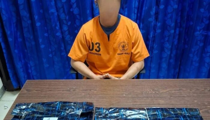 BNN Bali Tangkap Pengedar Narkoba Jaringan Kolombia, 2,2 Kg Kokain Disita