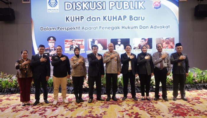 Diskusi Polda Banten dan PERADI Bahas Pembaruan Hukum Pidana