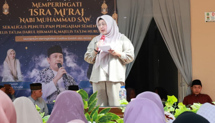 Isra Mi’raj Jadi Pengingat Shalat Tiang Agama, Wabup Intan Hadiri Pengajian di Cisauk