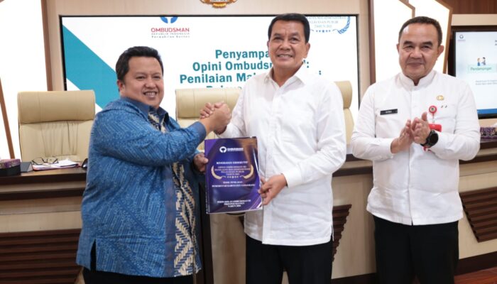Pemkab Tangerang Raih Opini Kualitas Tinggi Tanpa Maladministrasi dari Ombudsman RI