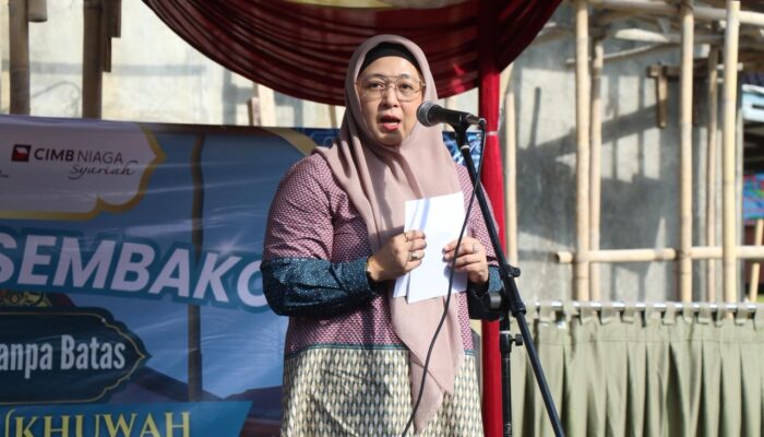 Wabup Tangerang Apresiasi Amaliyah Ramadan Masjid Jami Al-Ukhuwah, 3.441 Paket Sembako Dibagikan ke Warga