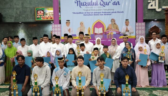 Momentum Nuzulul Qur’an, Bupati Tangerang Dorong Generasi Muda Raih Pendidikan Tinggi