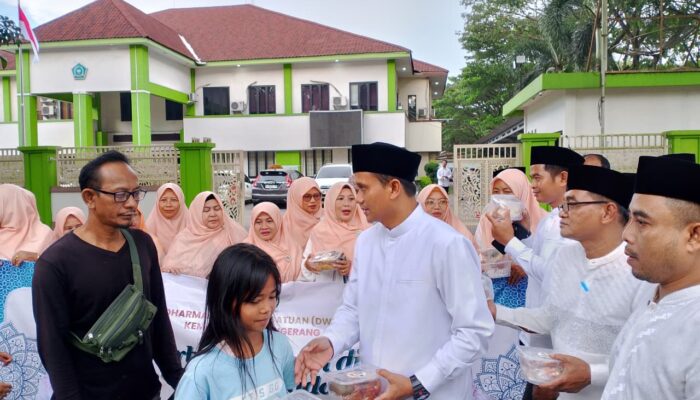 BAZNAS dan Kemenag Kabupaten Tangerang Berbagi Takjil, 250 Anak Yatim Terima Program THR Ramadan