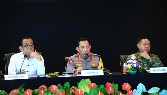 Menko PMK Bersama Kapolri dan Panglima TNI Cek Kesiapan Arus Mudik di Pelabuhan Merak