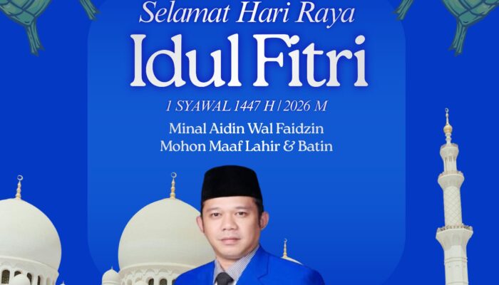 Anggota DPRD Fraksi Demokrat Dapil I Kabupaten Tangerang Sampaikan Ucapan Idul Fitri 1447 H