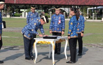 Bupati Tangerang Lantik 472 CPNS Jadi PNS, Tekankan Disiplin dan Integritas ASN