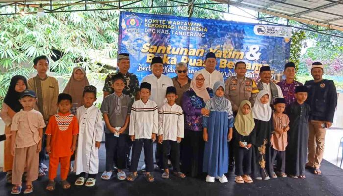 KWRI Kabupaten Tangerang Tebar Kepedulian, Anak Yatim Terima Santunan dan Kebahagiaan Ramadan
