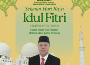BAZNAS Kabupaten Tangerang Sampaikan Ucapan Selamat Idul Fitri 1447 H